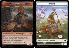 Agate Instigator (0020) // Rabbit (0003) Double-Sided Token